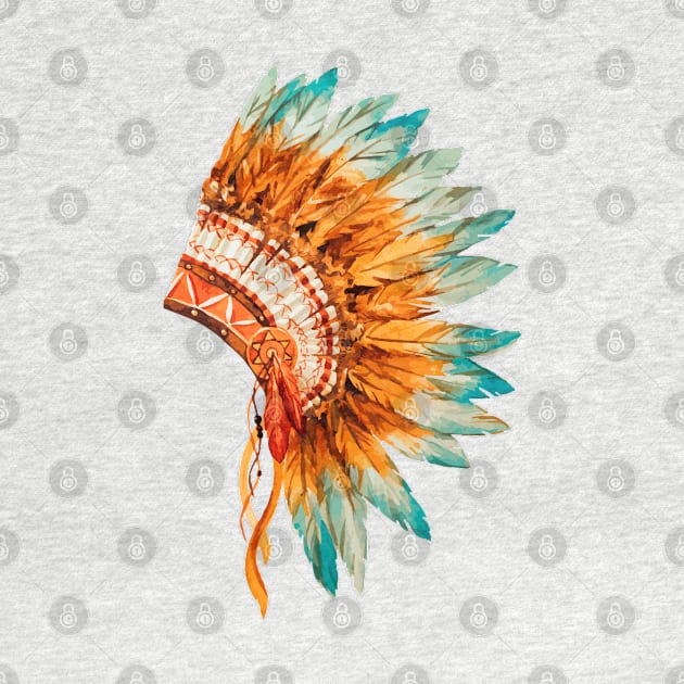 Indian Headdress by Mako Design 